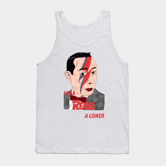 PeeWee Stardust Tank Top by seamustheskunk